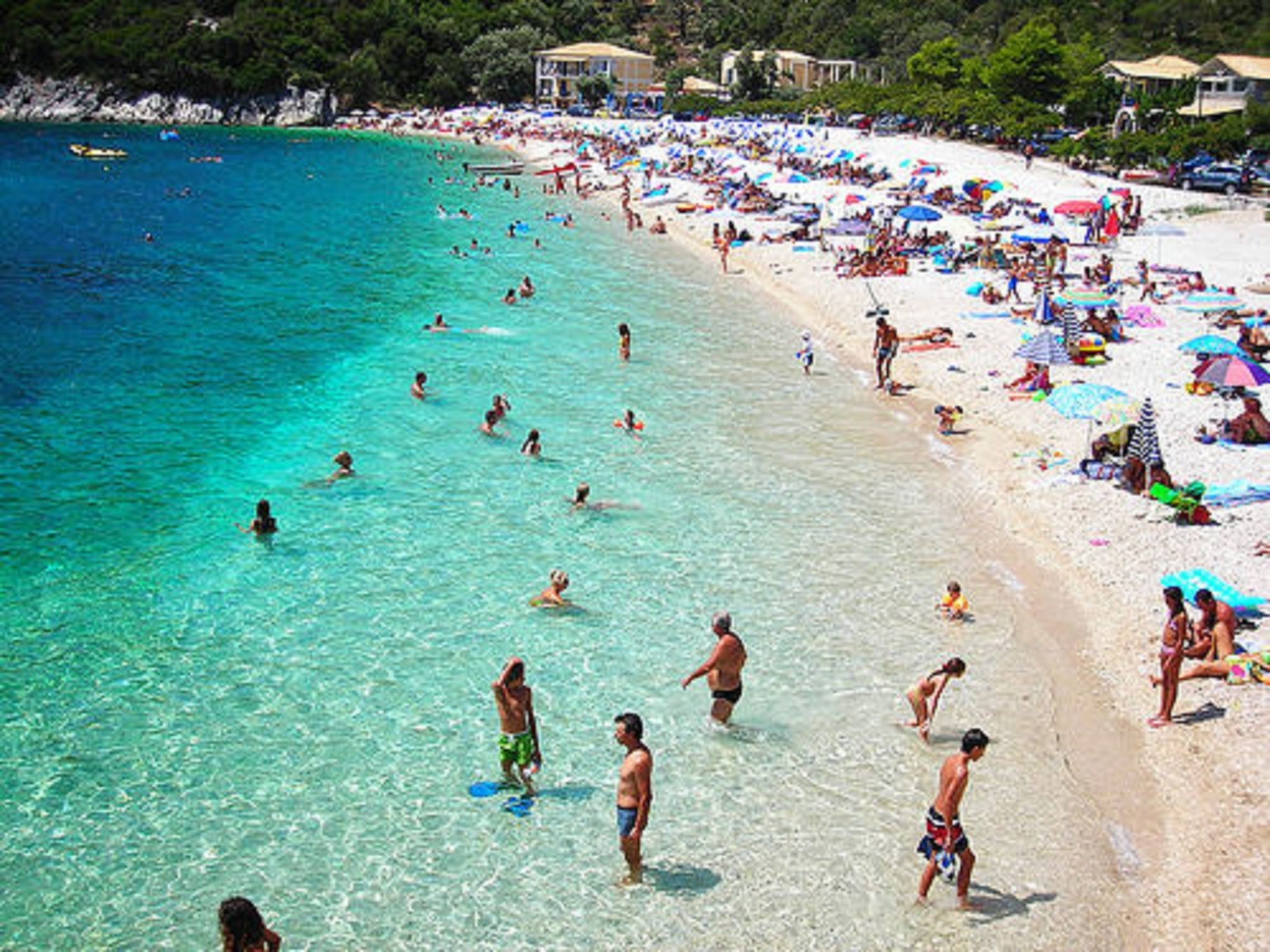 Rouda Bay Beach Hotel Mikros Gialos Exterior foto